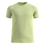 Abbigliamento Odlo Odlo Essential Seamless Camicia da corsa Uomini-lime