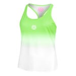 Abbigliamento BIDI BADU BIDI BADU Crew Gradiant Canottiera Donna-Verde Neon,Bianco