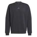 Abbigliamento adidas adidas D4T Crew Felpa Uomini-Nero