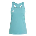 Abbigliamento adidas adidas Adizero Essential Camicia Da Corsa Donna-Turchese