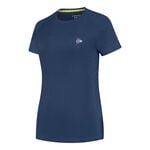 Abbigliamento Dunlop Dunlop Club Crew Maglietta Donna-Blu Scuro