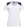 22 Tech Maglietta Donna - bianco, blu scuro