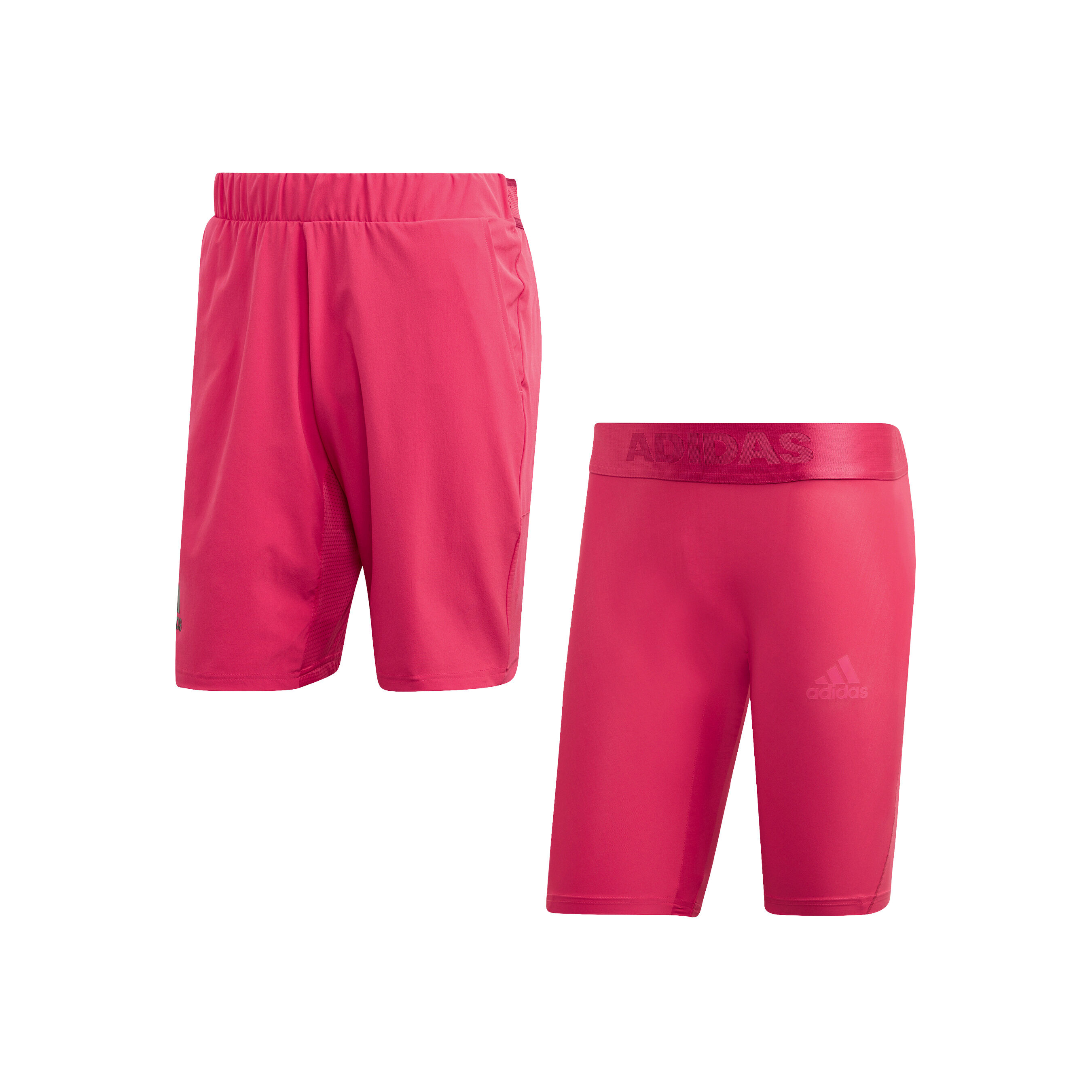 Pantaloncini sales rosa adidas