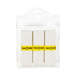 Overgrip Padel-Point Padel-Point Padel Premium Grip Confezione Da 3-Bianco