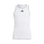Abbigliamento adidas adidas Club Canottiera Ragazze-Bianco