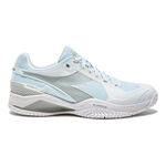 Scarpe da tennis Diadora Diadora Blushield Torneo 3 Scarpa per tutte le superfici Uomini-bianco, argento
