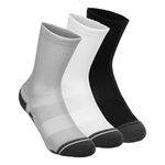 Abbigliamento Under Armour Under Armour Performance Tech Crew Calzini Sportivi Confezione Da 3-Grigio,Multicolore