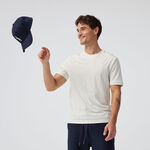 Abbigliamento 334 DSSLR Off-Court Maglietta Uomini-Crema