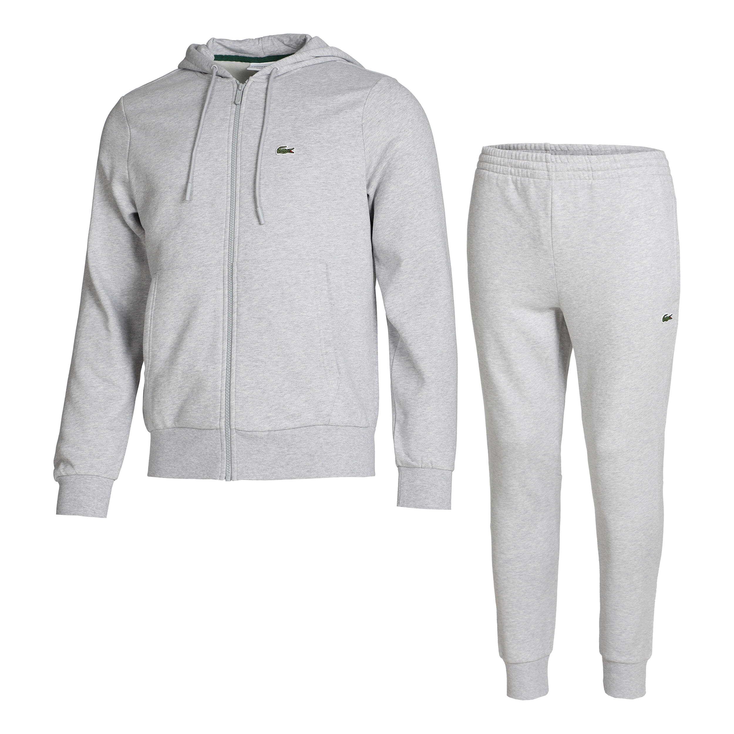 Buy Lacoste Core Solid Tuta Da Allenamento Uomini Grigio Chiaro online Tennis Point IT