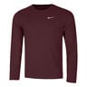 Dri-Fit UV Miler Camicia da corsa Uomini - vino rosso, 
