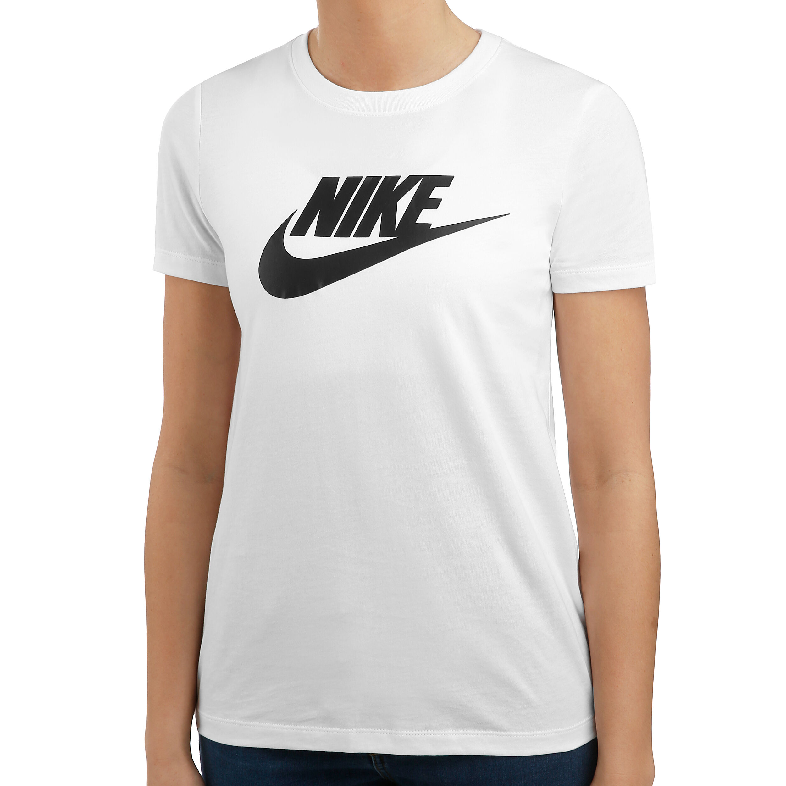 Buy Nike Sportswear Essential Maglietta Donna Bianco Nero online
