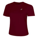 Abbigliamento ASICS ASICS Core Camicia da corsa Donna-rosso scuro