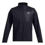 Abbigliamento Da Tennis Under Armour Shield Jacket-Blk