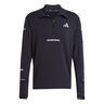 adi365 Warm Half-Zip Camicia da corsa Uomini-nero