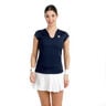 Crew 2.0 V-Neck Maglietta Donna-blu scuro