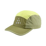 Abbigliamento Craft Craft Pro Hypervent Cappellino Unisex - oliva, giallo