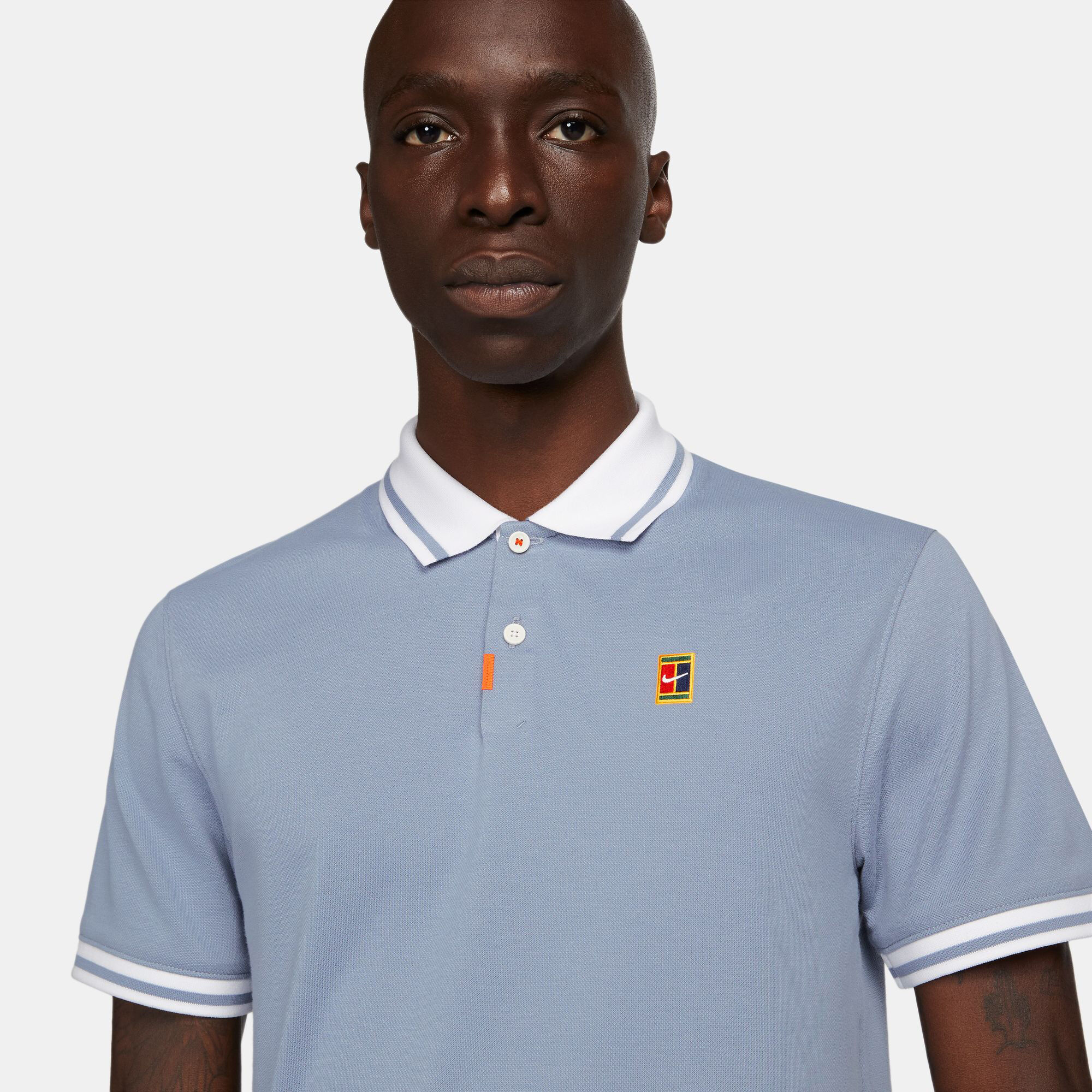 Buy Nike Dri Fit Heritage Slim 2 Polo Uomini Grigio Bianco online