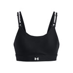 Abbigliamento Under Armour Under Armour Infinity High Reggiseni Sportivi Donna-Nero