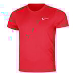 Abbigliamento Nike Nike Court Dry Victory Maglietta Uomini-Rosso,Bianco