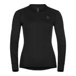 Abbigliamento Odlo Odlo Active Warm Eco BI Top Crew Neck Manica Lunga Donna-Nero