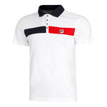 Abbigliamento Fila Fila Jayden Polo Uomini-Bianco,Rosso