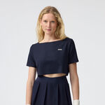 Abbigliamento 334 DSSLR Top Layer Maglietta Donna-Blu Scuro