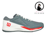 Scarpe da tennis Wilson Wilson Rush Pro Ace Quiet Please Scarpa Per Terra Rossa Uomini-Grigio,Arancione