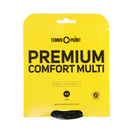 Tennis-Point Tennis-Point Premium Comfort Multi Set Di Corde 12m-Nero