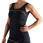 Abbigliamento Endless Endless Curve Canottiera Donna-Nero