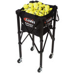 Equipaggiamento allenatore Gamma Gamma EZ Travel Cart 150 Carrello Per Palline Con Rotoli-Nero