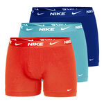 Abbigliamento Nike Nike Dri-Fit Essential Micro Trunk Boxer Confezione da 3 Uomini - rosso, turchese