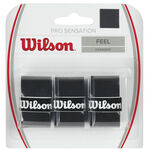 Overgrip Wilson Pro Overgrip Sensation 3er schwarz