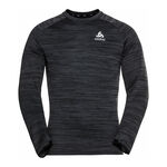 Abbigliamento Odlo Odlo Easy Warm Mid Layer Manica Lunga Uomini-Nero