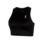 Abbigliamento On On Court Crop Canottiera Donna-Nero