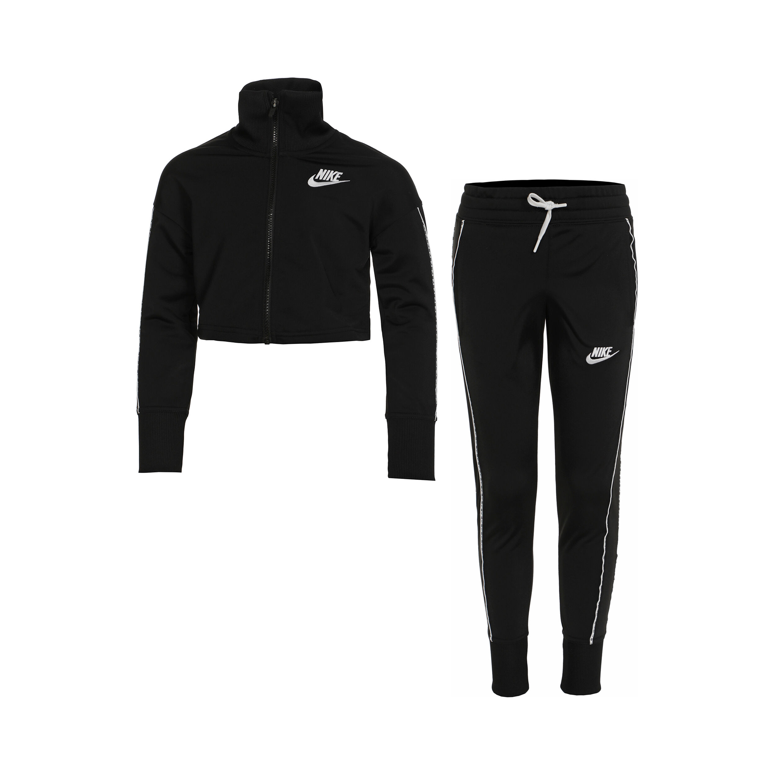 Buy Nike Sportswear HW Tuta Da Allenamento Ragazze Nero Bianco