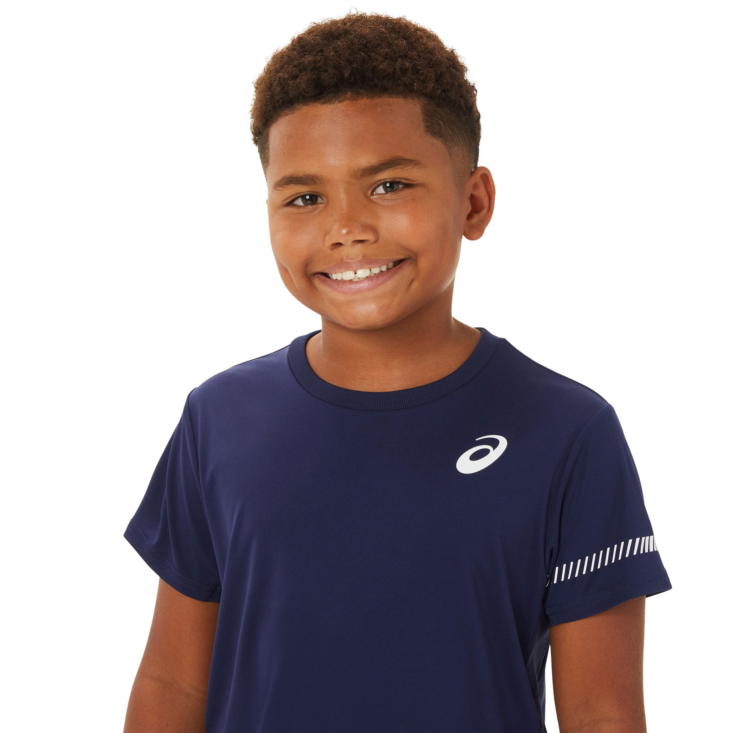 Magliette asics bambino new arrivals blu