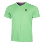 Abbigliamento BIDI BADU BIDI BADU Crew Inside Out V-Neck Maglietta Uomini-Verde Neon,Blu Scuro