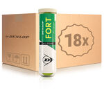 Pallina pressurizzata Dunlop Dunlop Fort All Court Tubo Da 4