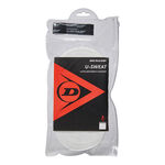 Overgrip Dunlop Dunlop U-Sweat Confezione Da 30-Bianco