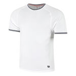 Abbigliamento Wilson Wilson Court Performance Crew Maglietta Uomini-Bianco