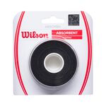 Overgrip Wilson WILSON DRY OVERGRIP 3 PACK BLACK