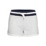 Basic Pantaloncini Donna-Grigio Chiaro,Blu Scuro