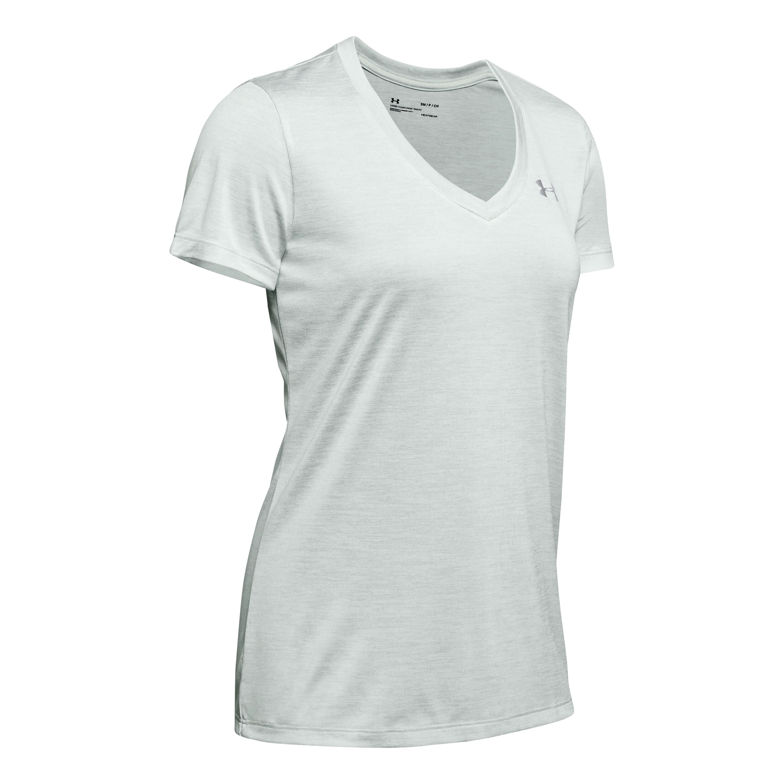 Magliette under armour argento clearance