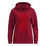 Abbigliamento Da Tennis BIDI BADU Protected Leafs Chill Hoody - bordeaux