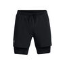 Launch 5 Inch 2-in-1 Pantaloncini Da Corsa Uomini-Nero