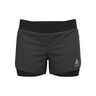 Zeroweight 3inch 2in1 Pantaloncini Da Corsa Donna-Nero