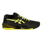 Scarpe da tennis ASICS ASICS GEL-RESOLUTION X CLAY Scarpa per terra rossa Uomini-nero, giallo neon