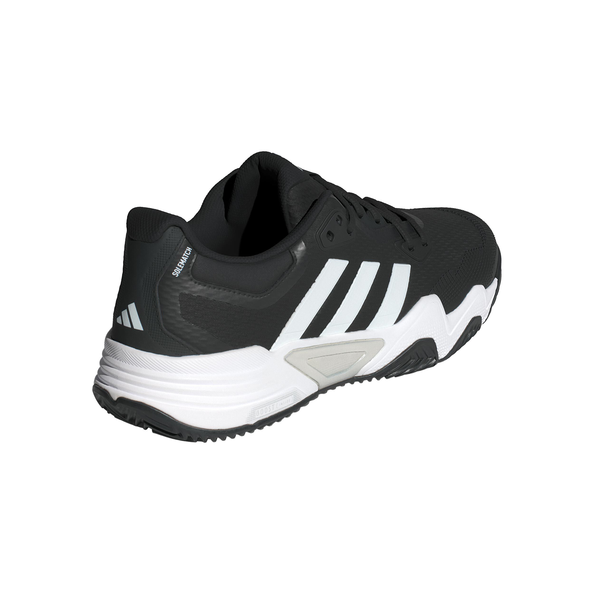 Solematch Control 2 Scarpa Per Terra Rossa Uomini Nero Bianco