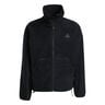 Fleece Full-Zip Giacca da allenamento Uomini-nero