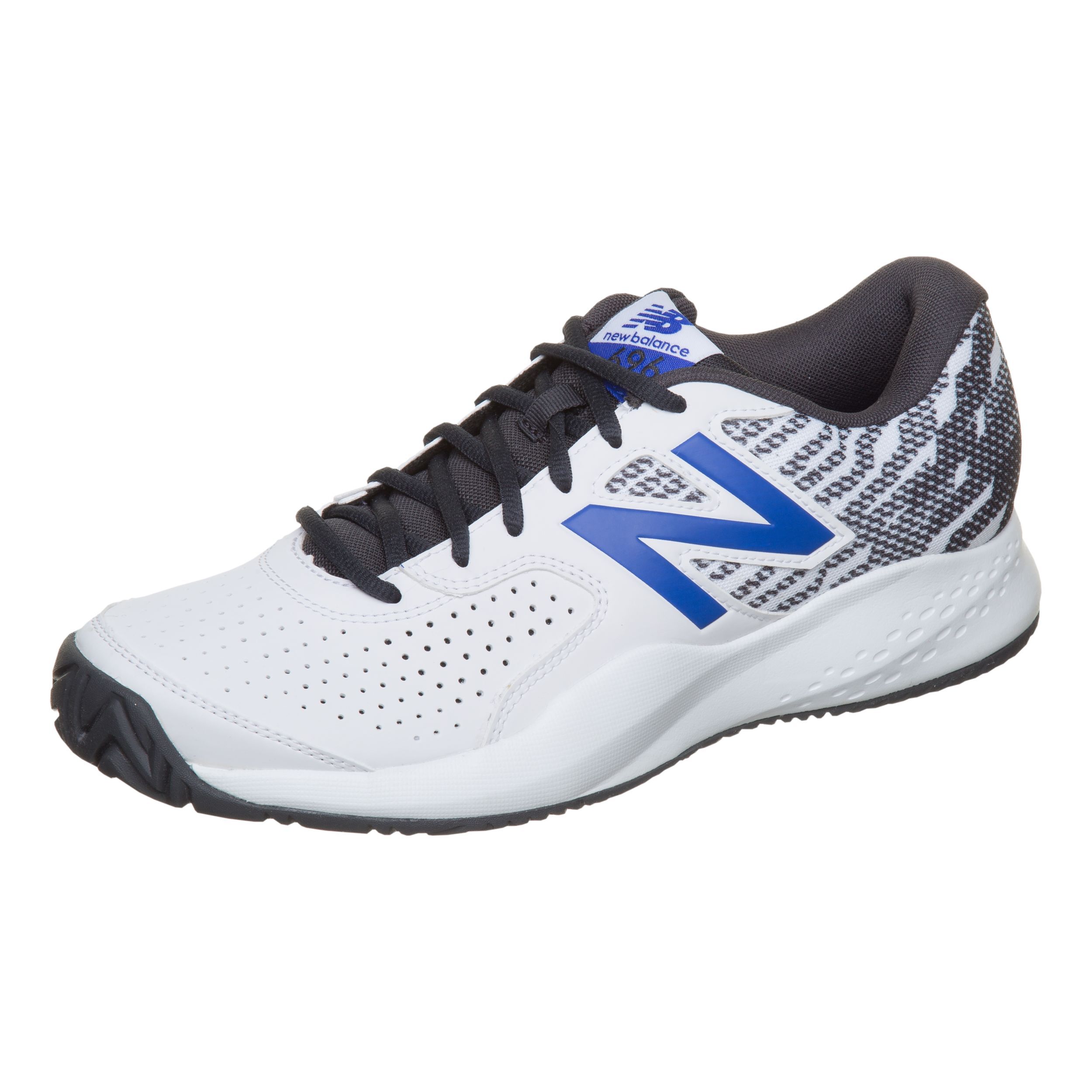 696 V3 Scarpa Per Tutte Le Superfici Uomini Bianco Nero